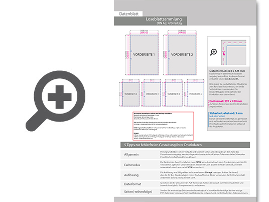 Product Bild loseblattsammlung_din_a3__428_bl__tter_pro_sammlung__vorne_farbig_(4_0)