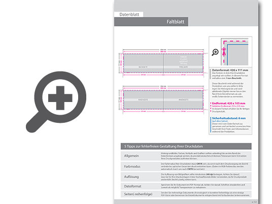 Product Bild faltblatt__gefalzt_auf_din_lang_quer_(21_0_cm_x_10_5_cm)__vertikaler_mittelfalz__4-seitig