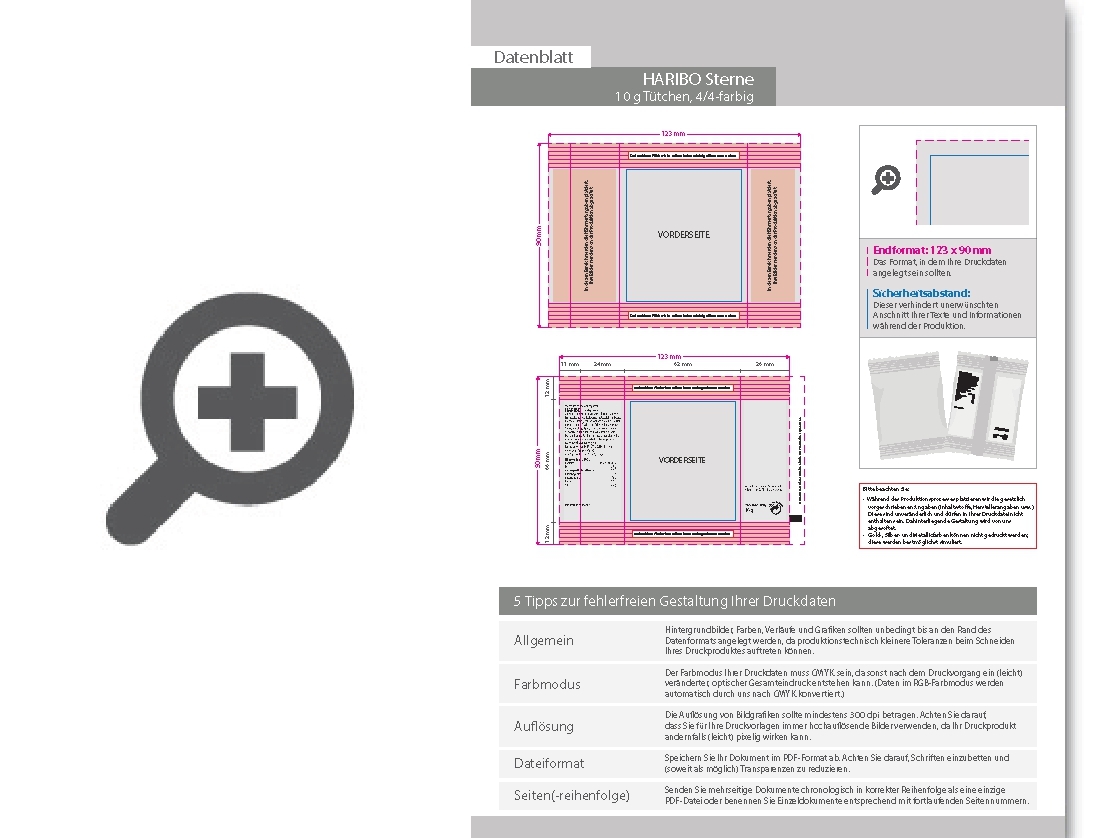 Product Bild haribo_sterne__10g_t__tchen__4_4_farbig_beidseitig_bedruckt